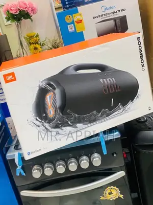 JBL Boombox 4 Bluetooth Speaker (Black)