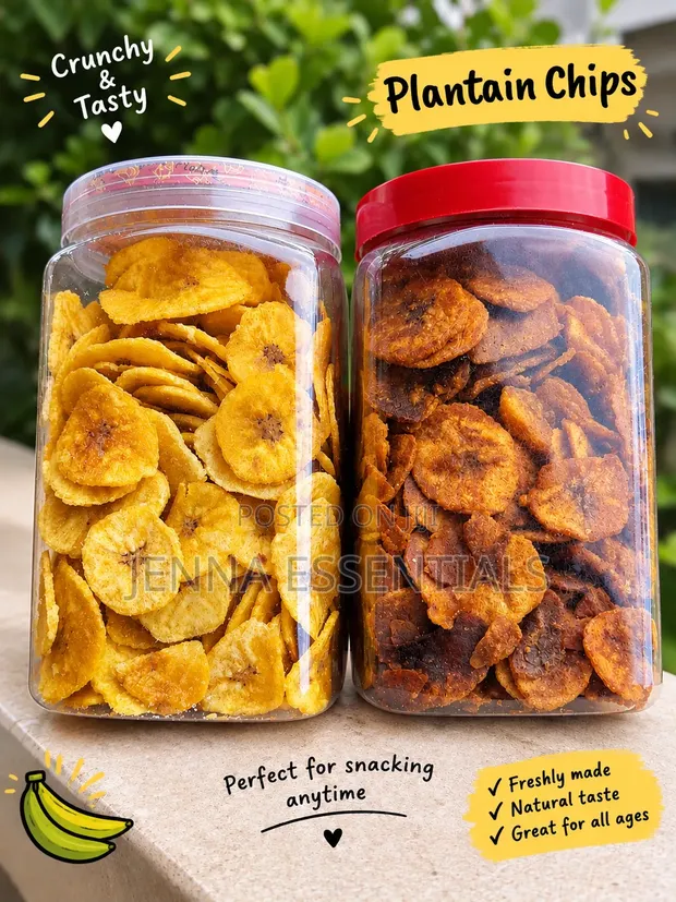 Crunchy Plantain Chips - 1