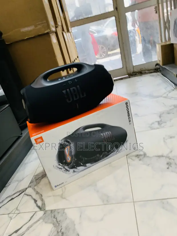 JBL Boombox 4 Portable Bluetooth Speaker, Waterproof - 1