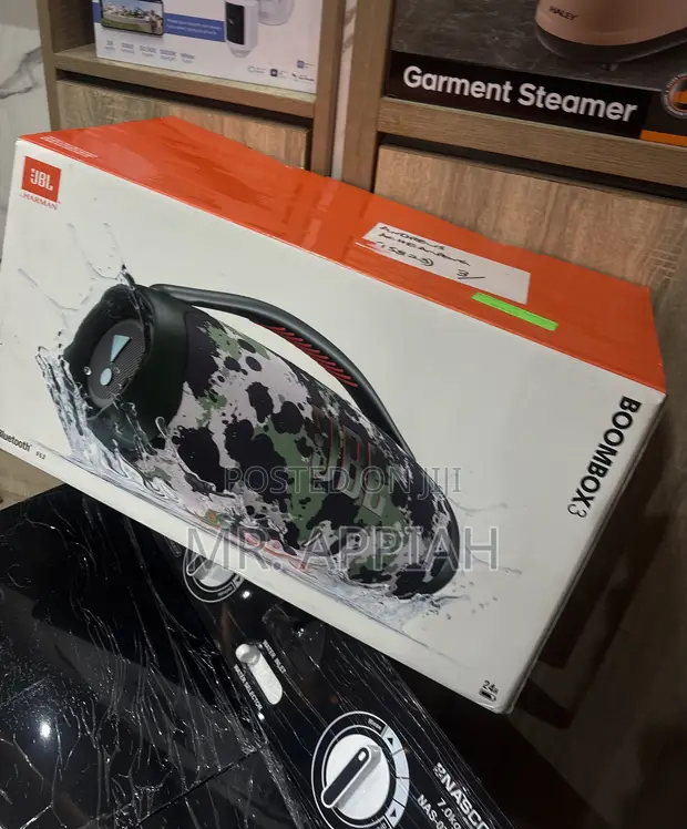 JBL Boombox 3 Waterproof Speaker (180W) - 1