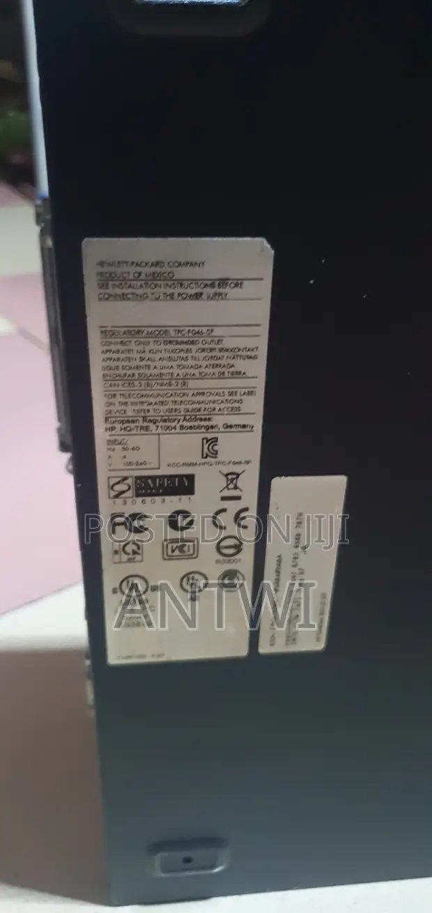 HP EliteDesk 800 G6 SFF Desktop Computer - 1
