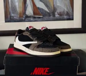 Original Air Jordan 1 Travis Scott Brown/White