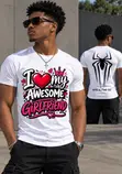 Couple T-Shirt - White 100% Cotton Normal Fit - 3
