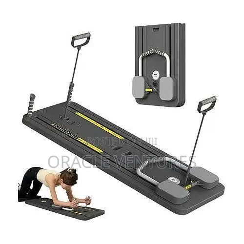 Bodyfit Multifunctional Pilates Abdominal Training Board - Gray/Black - 1