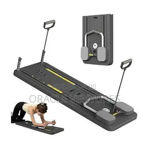 Bodyfit Multifunctional Pilates Abdominal Training Board - Gray/Black