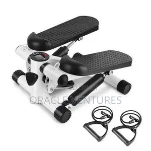 3-in-1 Mini Stepper Exercise Machine with Resistance Bands