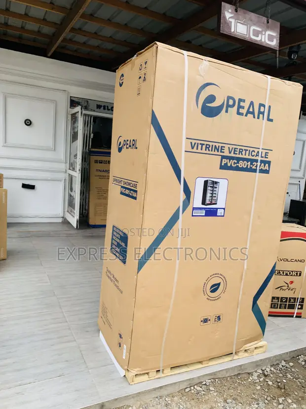 Brand New 690L Double Door Showcase Display Fridge - 1