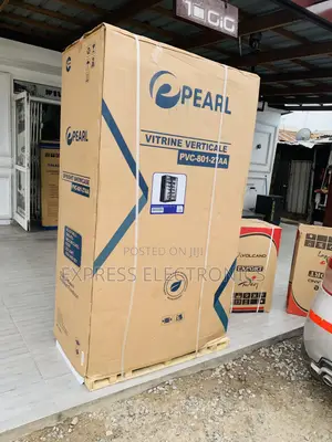 Pearl 690L Black Display Fridge