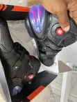 Quality Motorcycle Racing Boots - Black Leather - 2