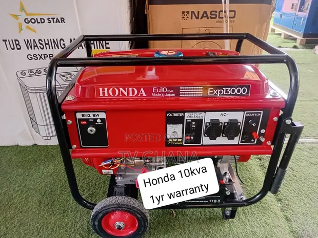 Honda 10KVA Powerful Petrol Generator - Heavy Duty, Reliable - 1