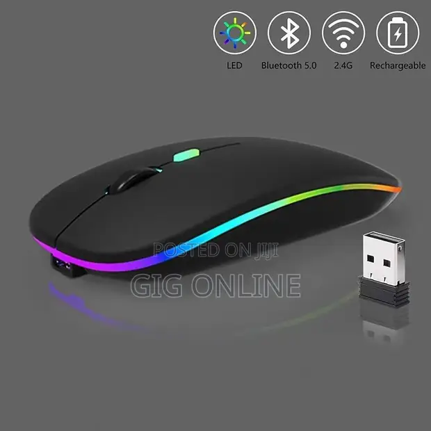 HP W10 Wireless Laptop Mouse - 1