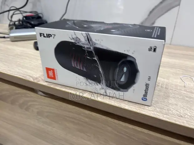 JBL Flip 7 Bluetooth Speaker (Black) - 1
