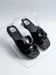 Brand New Women's Black Slippers - Size 40 - 2