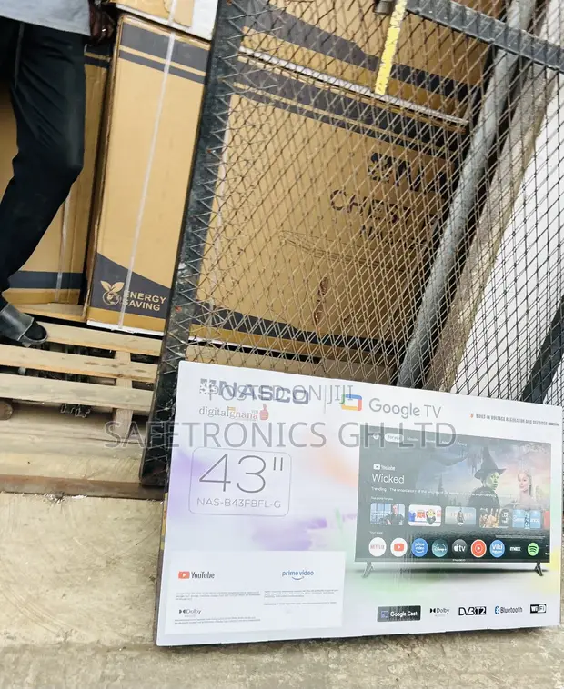 Brand New 43 Inch Nasco Smart UHD HD LED TV - 1