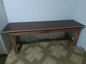 Wooden Dining Table with Foreign Wood Top