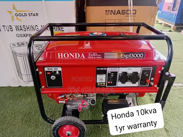 Honda 10KVA Petrol Generator - 1 Year Warranty - 1
