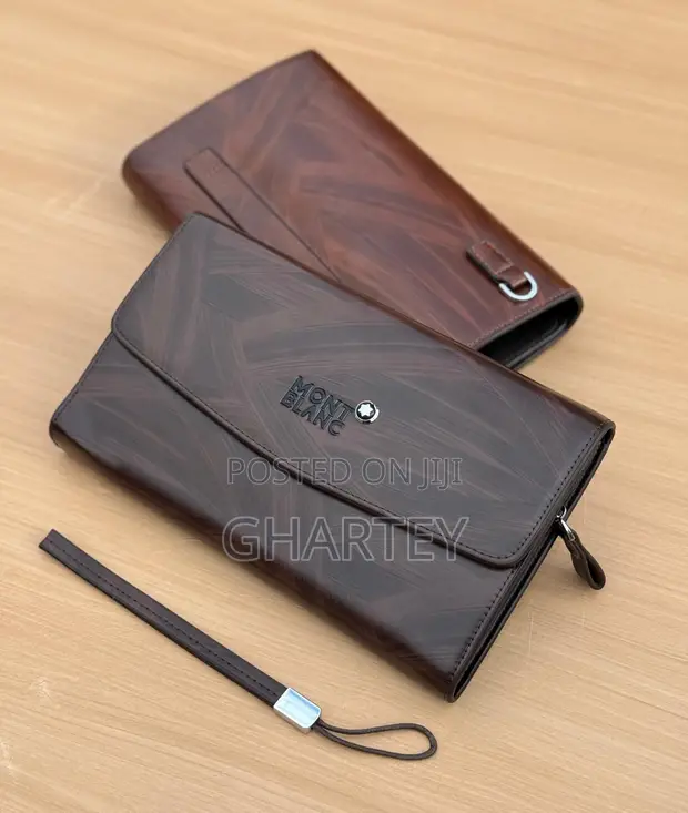Luxury Montblanc Men's Long Wallet - 1
