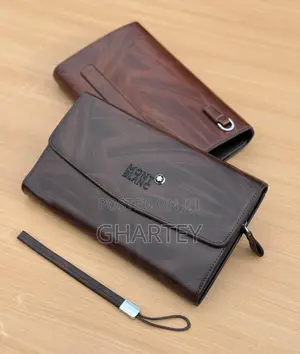 Luxury Montblanc Men's Long Wallet