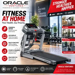 Foldable Treadmill - Black