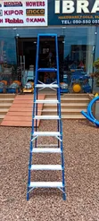 Wadfow Steel Household Ladder (1x8 Steps) - 1