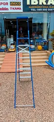 Wadfow Steel Household Ladder (1x8 Steps) - 2