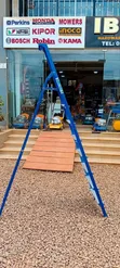 Wadfow Steel Household Ladder (1x8 Steps) - 3