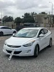 Hyundai Elantra 2013 White - 1