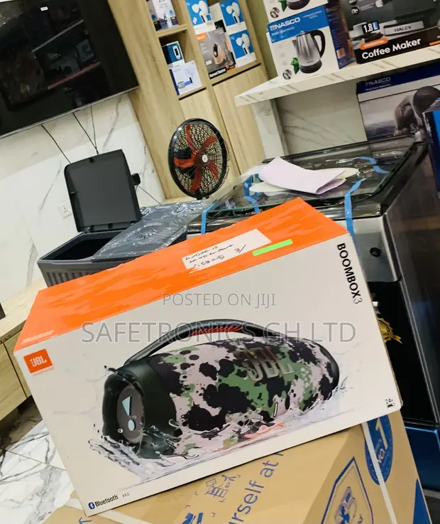 JBL Boombox 3 Bluetooth Speaker - 1