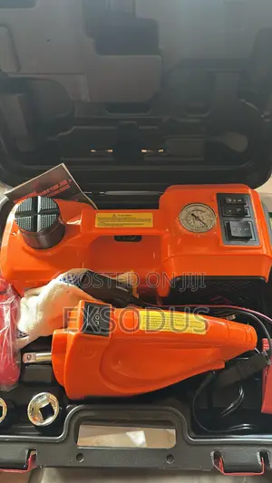 5 Ton Electric Car Jack with Inflator