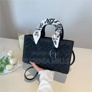 Dior Handbag with Scarf and Strap