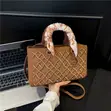 Dior Handbag with Scarf and Strap - 3