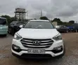 2017 Hyundai Santa Fe SE AWD White - 1