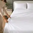 Adam Home 5-Star Hotel White Bedsheet Set - 2