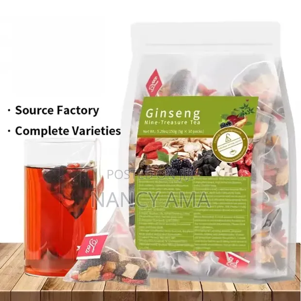 30 Pieces Ginseng Nine-Treasure Tea - Men's Vitality - 1