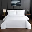 Luxury Hotel Standard White Bedsheet Set - 2