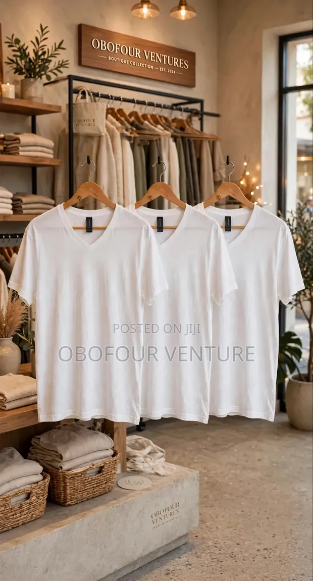 Gildan V-Neck T-Shirts - 100% Cotton - 1