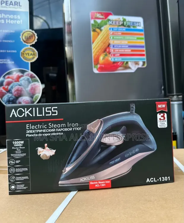 Brand New Ackiliss Steam Iron - 1