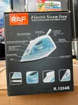 Powerful RAF Steam Iron - Purple & Blue - 2