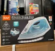 Powerful RAF Steam Iron - Purple & Blue - 3