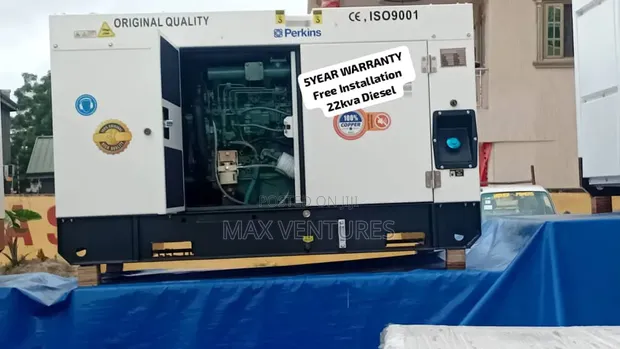 Perkins 22kVA Diesel Generator - Brand New - 1