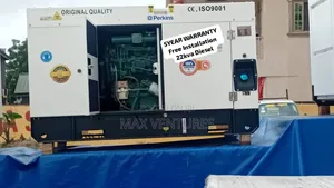 Perkins 22kVA Diesel Generator - Brand New