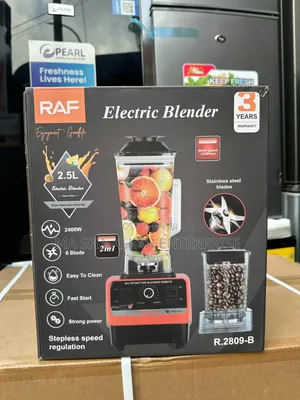Raf 6 Blades 2-in-1 Blender