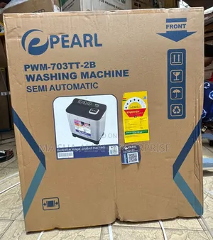 7kg Twin Tub Washing Machine - Pearl