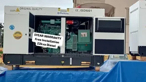 Perkins 22kVA Diesel Generator - Brand New
