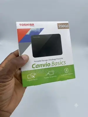 Toshiba 250GB External Hard Drive