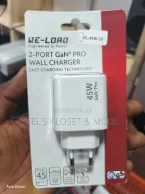 RE-LOAD 2-Port GaN3 Pro 45W Wall Charger