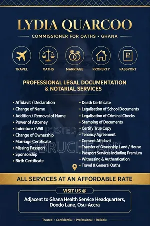 Commissioner for Oaths Documentation Services