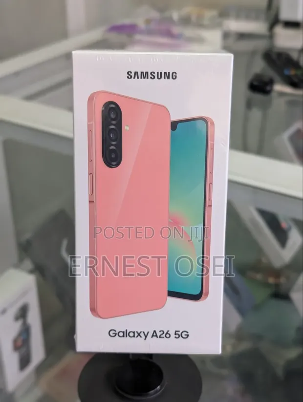 New Samsung Galaxy A26 128GB Pink - 1