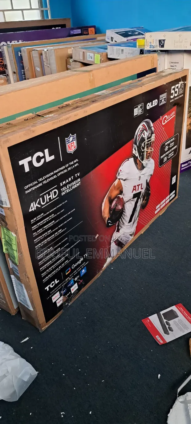 TCL 55" QLED 4K UHD Smart Google TV (55Q671G) - 1