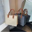 Custom Felt One-Shoulder Tote Bag - Large Capacity - 5